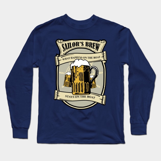 Sailor's Brew Long Sleeve T-Shirt by TCP